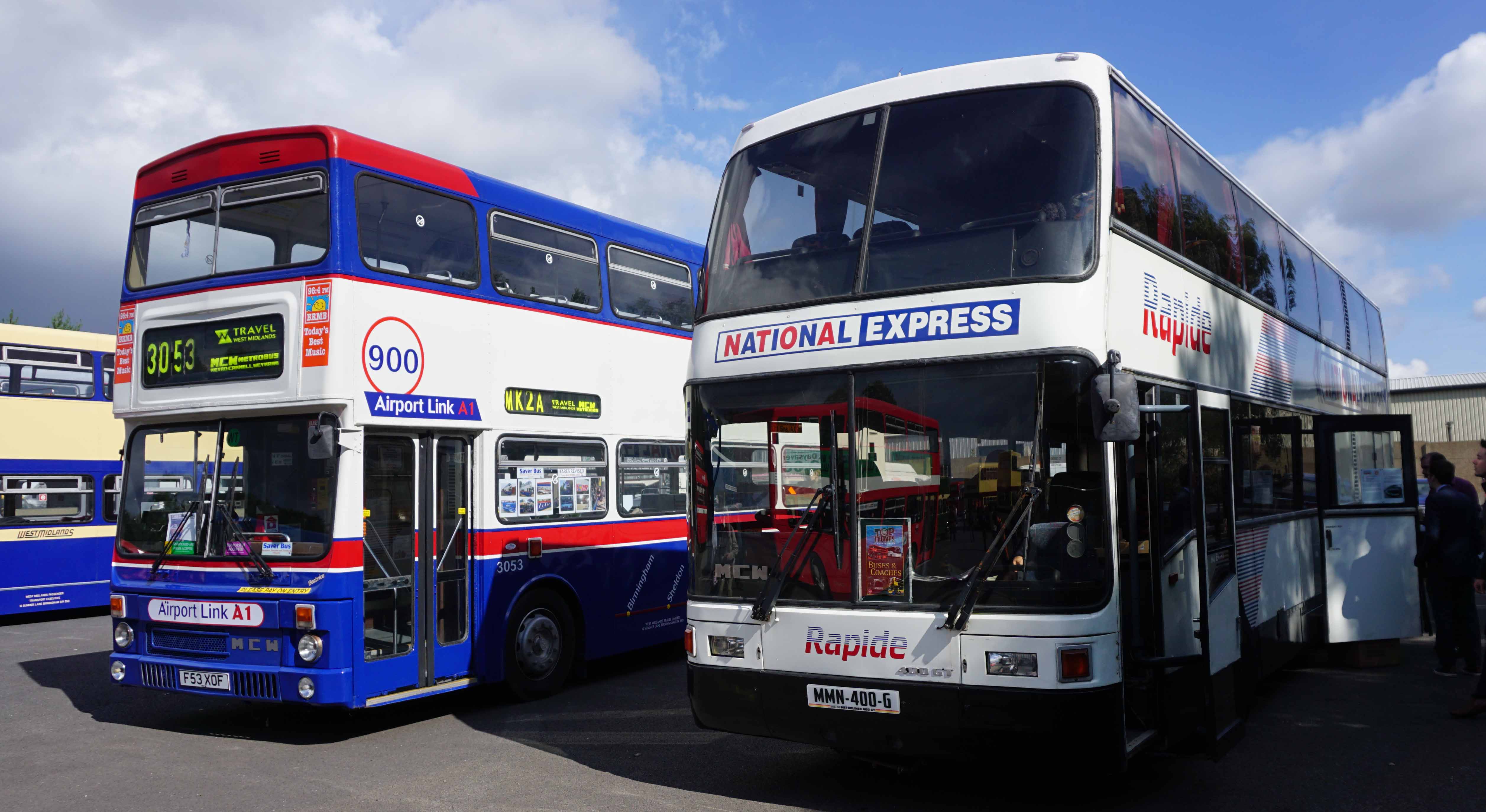 Yorkshire Traction MCW Metroliner 99 National Express and TWM Metrobus 3053